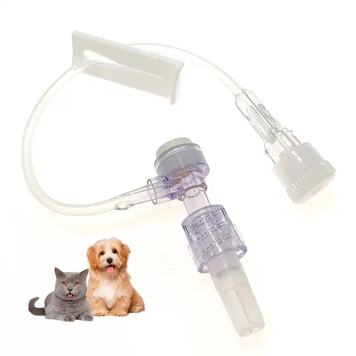 veterinary iv extension set OEM ODM disposable animal iv infusion ...